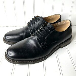Mix No.6 Prattson Men's Black Faux Leather Dress Shoes 8M Lace-Up Oxford Formal